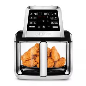 7-Qt. Fry 'N Fold Digital Air Fryer with 12 Presets & Guided Cooking Black